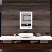 INFINITY SP Front-lit Framed Bathroom LED Vanity Mirror - Image 13