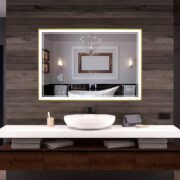 INFINITY SP Front-lit Framed Bathroom LED Vanity Mirror - Image 5