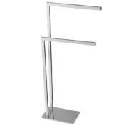 Bathtub Freestanding Double Towel Stand - Image 2