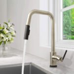 CASCADE Single Handle Pull-down Spray Kitchen Faucet