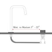 NoHo 2-piece Vessel Sink Bathroom Faucet - Image 8