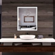 INFINITY SP Front-lit Framed Bathroom LED Vanity Mirror - Image 8