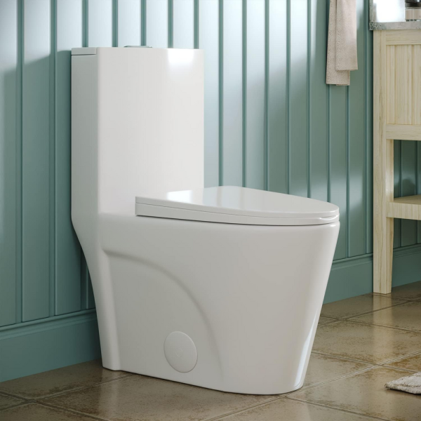 One Piece Regular Toilet - 2" Flush Valve