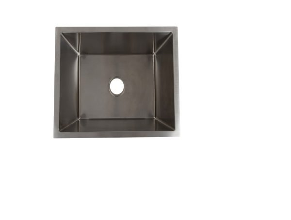 Laundry Sink - 20" - Stainless Steel - ES-2024-12S-RD-L