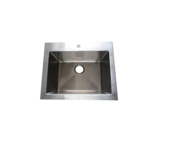 Laundry Sink - 26" - Stainless Steel - ES-2625-12S-RD-L