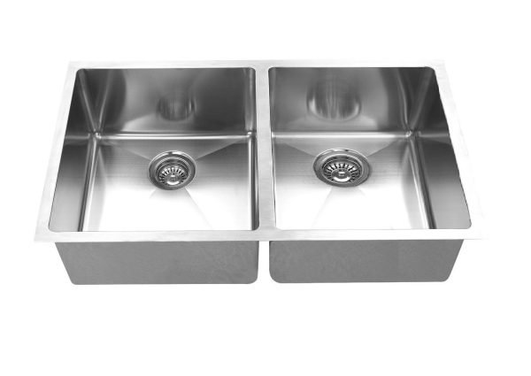 Double Undermount Sink - 30" - Stainless Steel - ES-3018-10D-RD