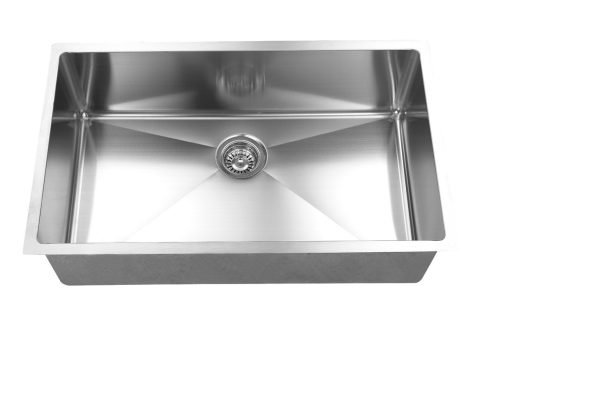 Single Undermount Sink - 36" - Stainless Steel - ES-3618-10S-RD