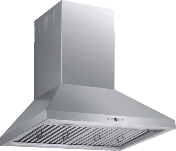 Maxair Chimney Wall Hood - Stainless Steel - 720 CFM - MXR-B01