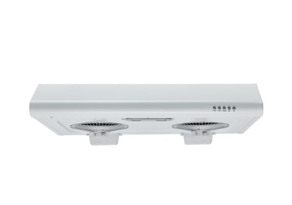 Maxair Undermount Range Hood - 30" - 680 CFM - White - MXR-T06-W-30