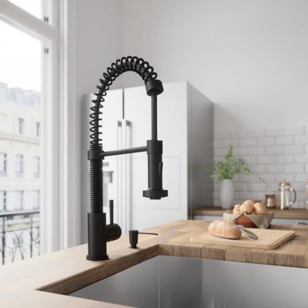 EDISON Pull-out Dual Spray Kitchen Faucet