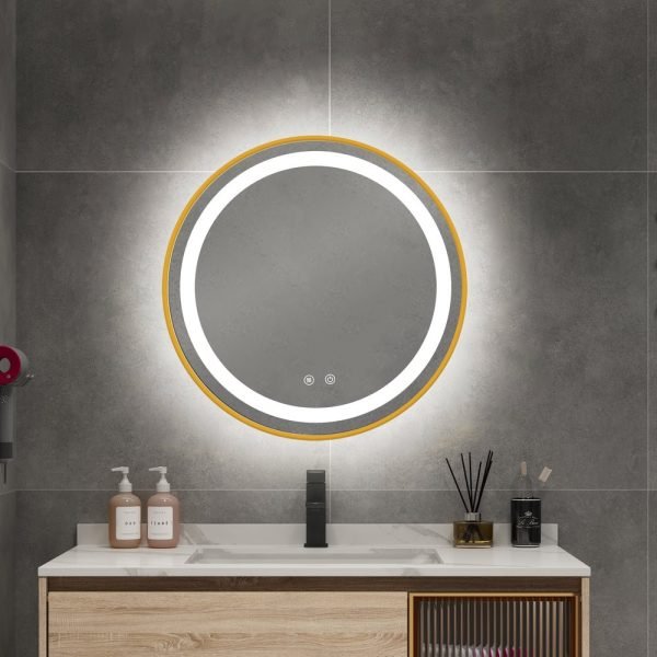 ROUNDY Framed Front Light LED Mirror