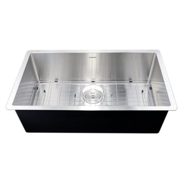 30" Mission Undermount Kitchen Sink-18G Single Bowl - UN2800