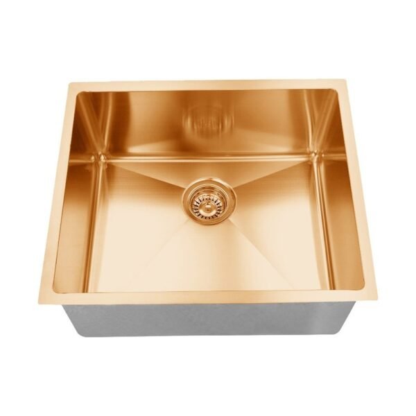 Single Undermount Sink - 23" - Stainless Steel - Nickel - ES-2318-9S-RD