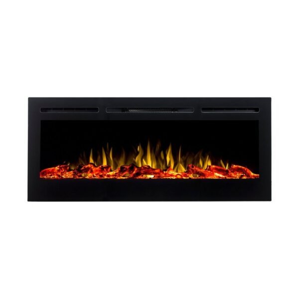Flamehaus CLR Electric Fireplace Insert - Black