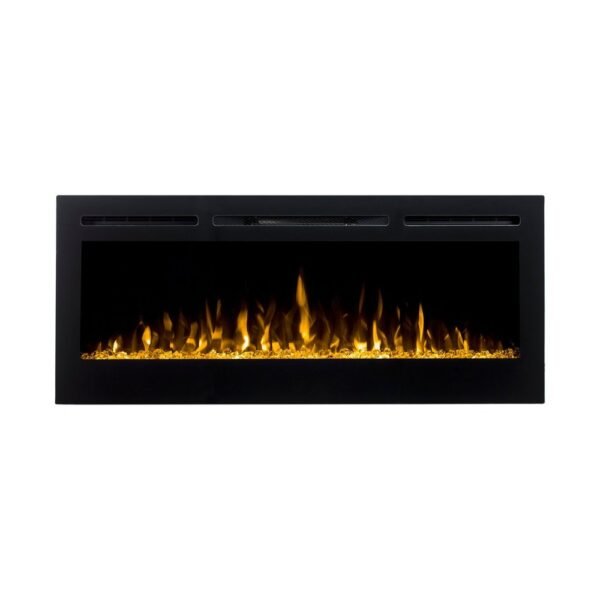 Flamehaus Electric LED Fireplace Insert - 50"- Black