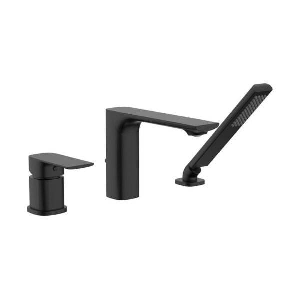 TIMELYSS Three Holes Deckmount Bathtub Filler