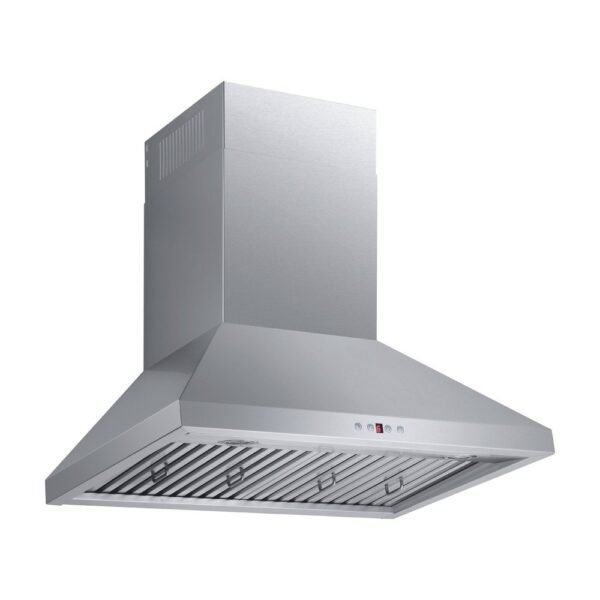 Maxair Chimney Wall Hood - Stainless Steel - 720 CFM - MXR-B01